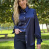 Blusa Olivia azul marino 3 Blusa Olivia Azul Marino