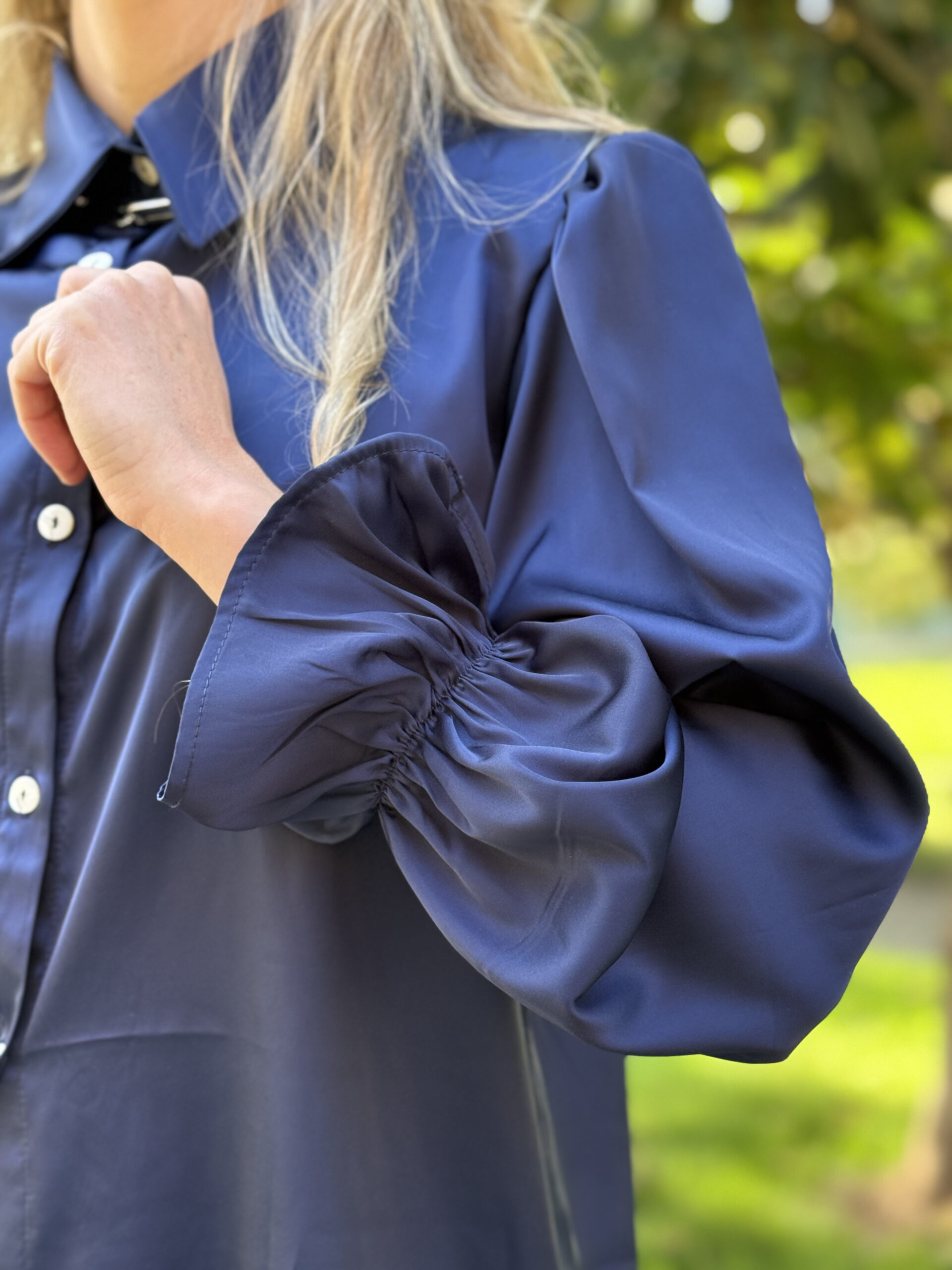 Blusa Olivia azul marino 5 Blusa Olivia Azul Marino