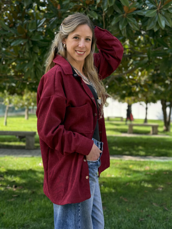 Chaqueta Martina Burdeo